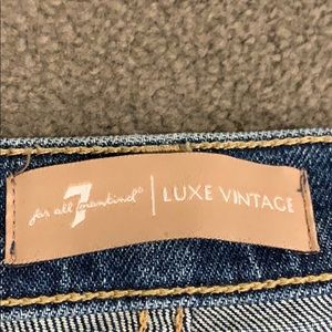 jeans with neon stripe